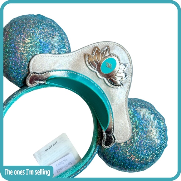 Disney Cruise Line 25th Anniversary Shimmering Seas Loungefly Ears - Picture 2 of 5